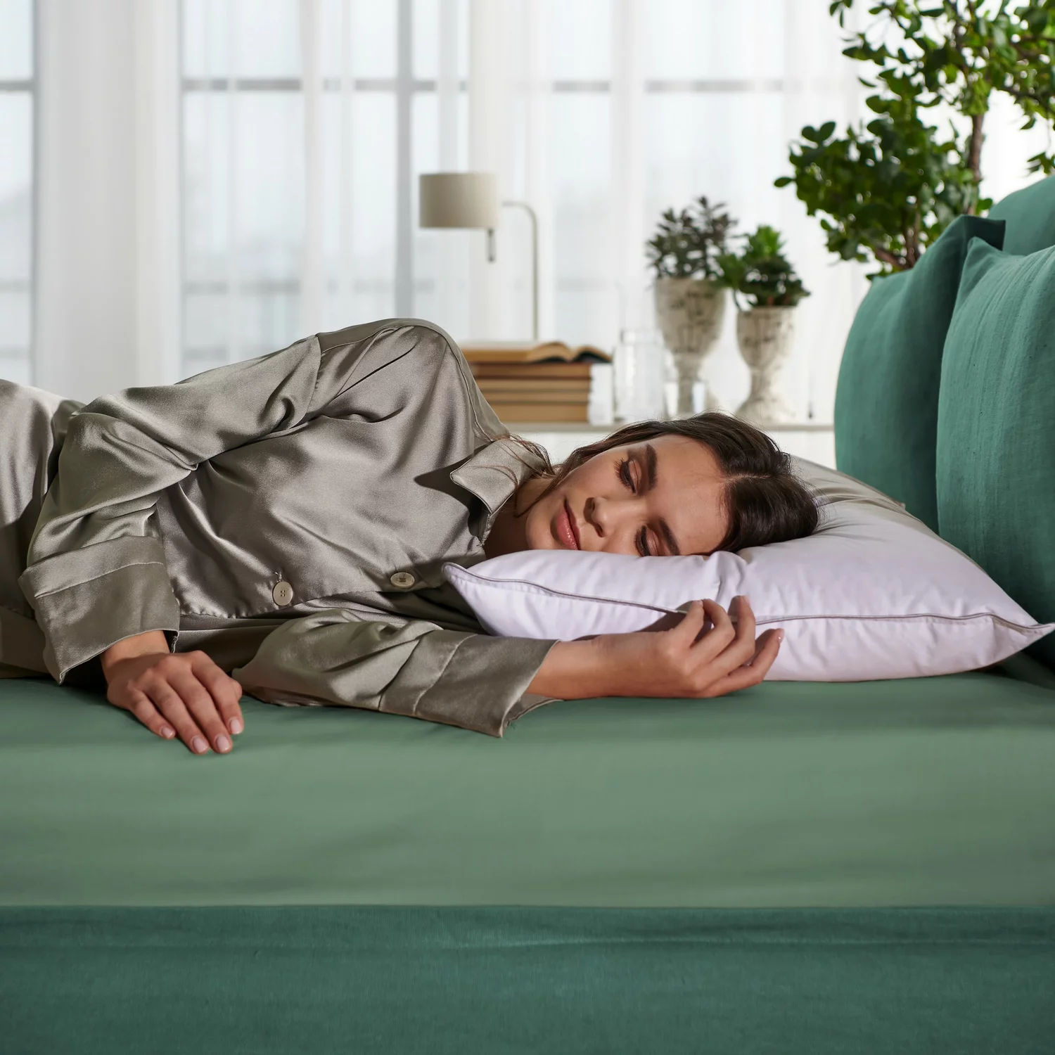 Cuscino Fairy: in piume per un comfort soffice e sostenuto | DORELAN